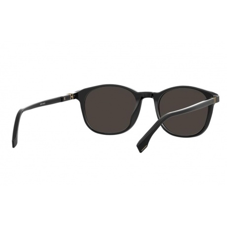 Солнцезащитные очки мужские BOSS 1433/S BLACK HUB-20540180752IR - фото 8