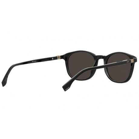Солнцезащитные очки мужские BOSS 1433/S BLACK HUB-20540180752IR - фото 9
