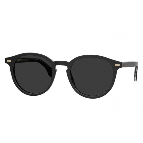 Солнцезащитные очки мужские BOSS 1365/S BLACK HUB-20510380751IR - фото 2