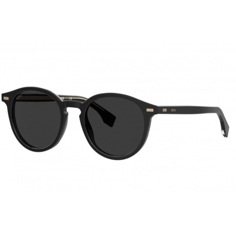 Солнцезащитные очки мужские BOSS 1365/S BLACK HUB-20510380751IR - фото 3