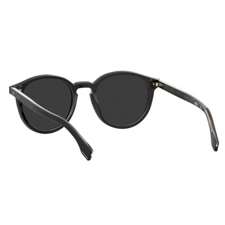 Солнцезащитные очки мужские BOSS 1365/S BLACK HUB-20510380751IR - фото 6