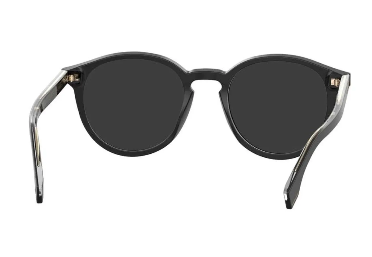 Солнцезащитные очки мужские BOSS 1365/S BLACK HUB-20510380751IR - фото 7