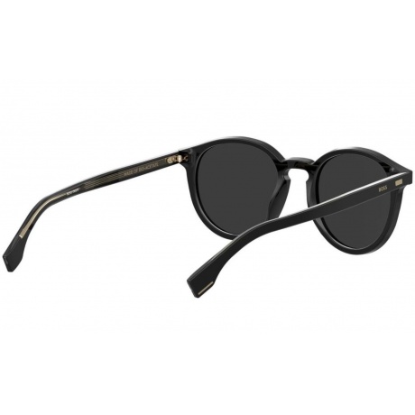 Солнцезащитные очки мужские BOSS 1365/S BLACK HUB-20510380751IR - фото 9