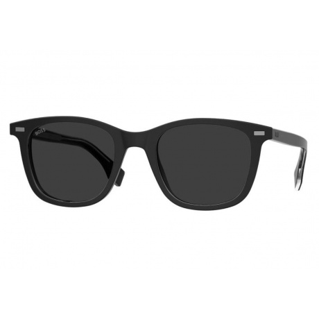Солнцезащитные очки мужские BOSS 1366/S BLACK HUB-20510180751IR - фото 2