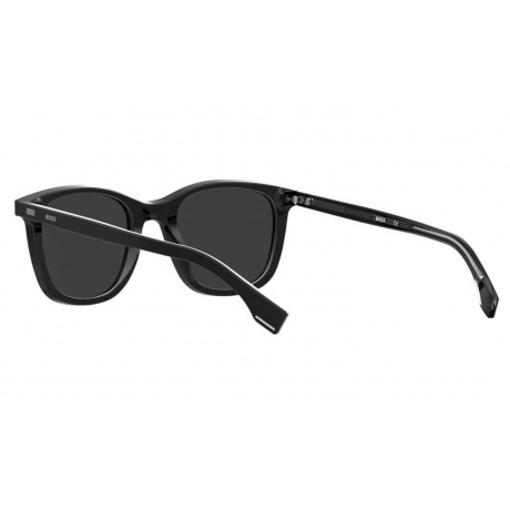 Солнцезащитные очки мужские BOSS 1366/S BLACK HUB-20510180751IR - фото 6