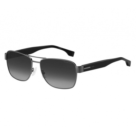 Солнцезащитные очки мужские BOSS 1441/S BLK DKRUT HUB-205403ANS60WJ - фото 1