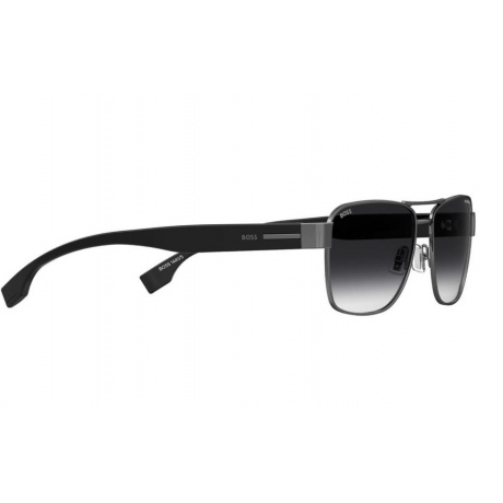 Солнцезащитные очки мужские BOSS 1441/S BLK DKRUT HUB-205403ANS60WJ - фото 11