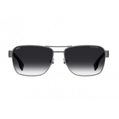 Солнцезащитные очки мужские BOSS 1441/S BLK DKRUT HUB-205403ANS60WJ - фото 14