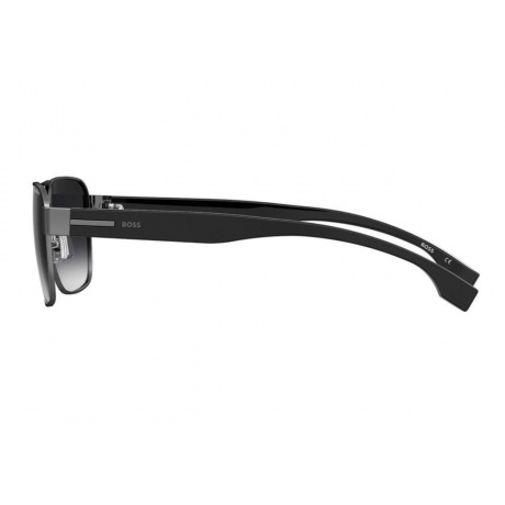 Солнцезащитные очки мужские BOSS 1441/S BLK DKRUT HUB-205403ANS60WJ - фото 4