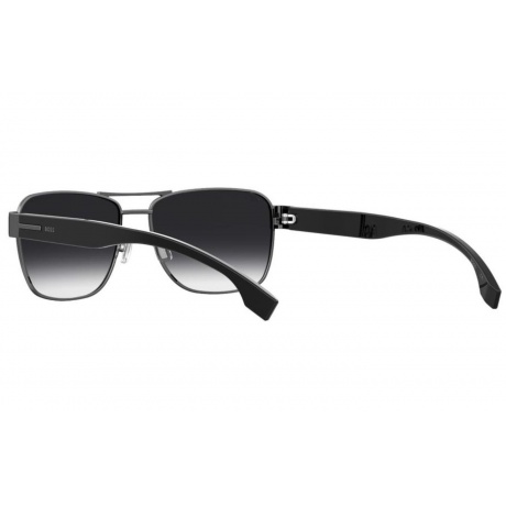 Солнцезащитные очки мужские BOSS 1441/S BLK DKRUT HUB-205403ANS60WJ - фото 5