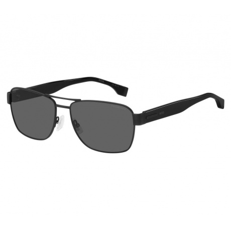 Солнцезащитные очки мужские BOSS 1441/S BLACK HUB-20540380760M9 - фото 1