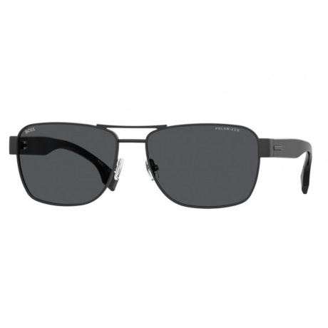 Солнцезащитные очки мужские BOSS 1441/S BLACK HUB-20540380760M9 - фото 2