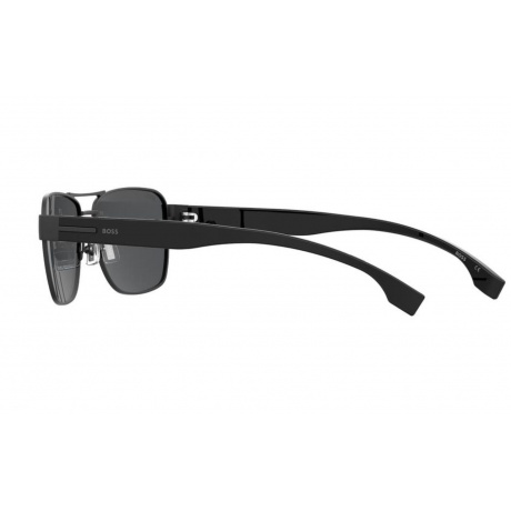 Солнцезащитные очки мужские BOSS 1441/S BLACK HUB-20540380760M9 - фото 5