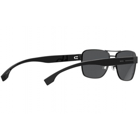 Солнцезащитные очки мужские BOSS 1441/S BLACK HUB-20540380760M9 - фото 9