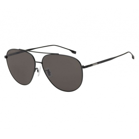 Солнцезащитные очки мужские BOSS 1296/F/S MTT BLACK HUB-20406000363IR - фото 1