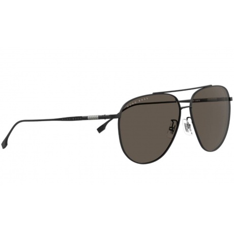 Солнцезащитные очки мужские BOSS 1296/F/S MTT BLACK HUB-20406000363IR - фото 11