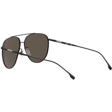 Солнцезащитные очки мужские BOSS 1296/F/S MTT BLACK HUB-20406000363IR - фото 5