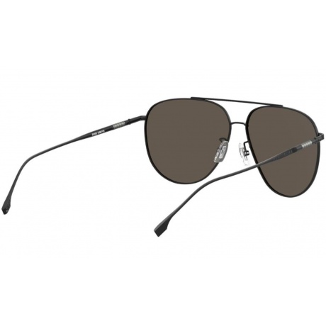 Солнцезащитные очки мужские BOSS 1296/F/S MTT BLACK HUB-20406000363IR - фото 9