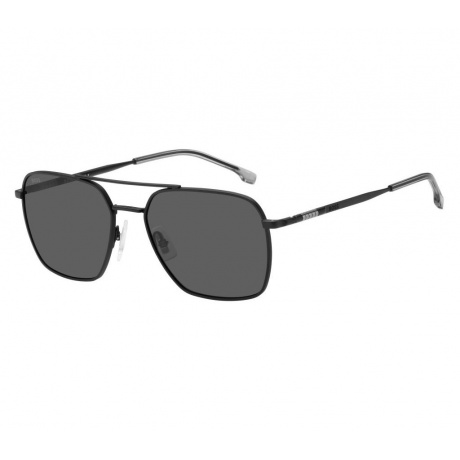 Солнцезащитные очки мужские BOSS 1414/S MTT BLACK HUB-20503800357IR - фото 1
