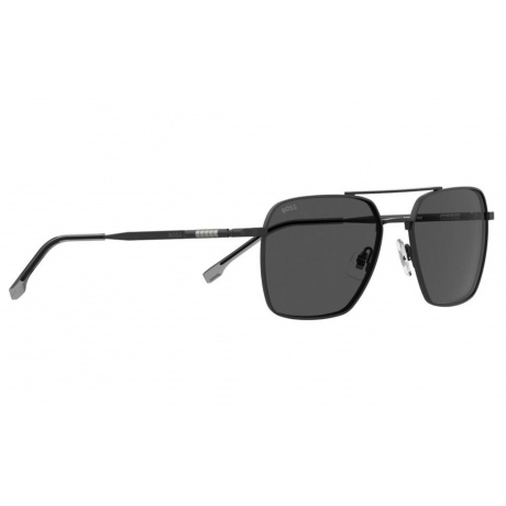 Солнцезащитные очки мужские BOSS 1414/S MTT BLACK HUB-20503800357IR - фото 11