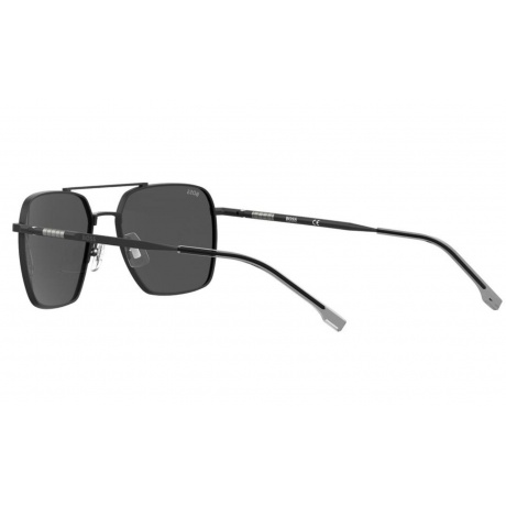 Солнцезащитные очки мужские BOSS 1414/S MTT BLACK HUB-20503800357IR - фото 5