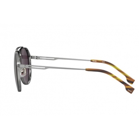 Солнцезащитные очки мужские BOSS 1326/S BRWHRNRUT HUB-2043416C560VP - фото 4