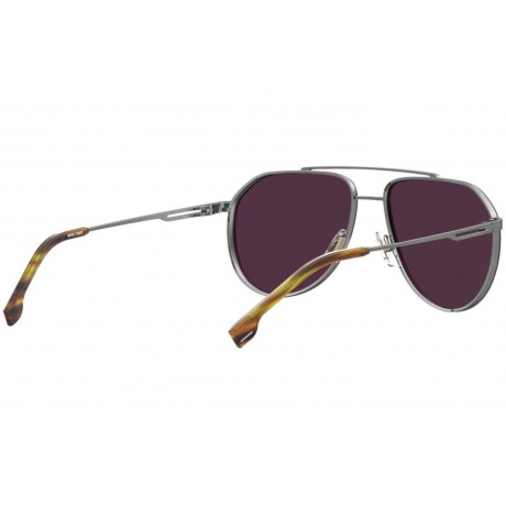 Солнцезащитные очки мужские BOSS 1326/S BRWHRNRUT HUB-2043416C560VP - фото 9