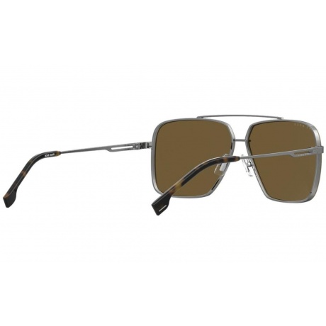 Солнцезащитные очки мужские BOSS 1325/S RUTH HVNA HUB-20433631Z623U - фото 8