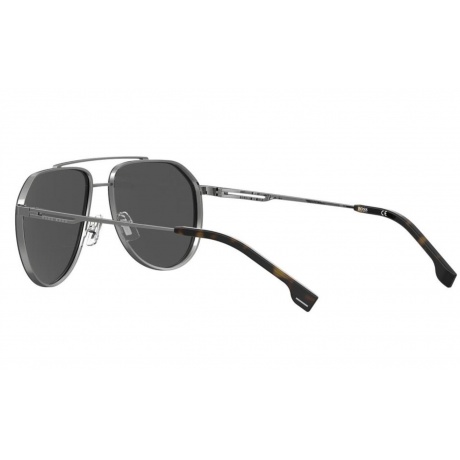 Солнцезащитные очки мужские BOSS 1326/S RUTH HVNA HUB-20434131Z60IR - фото 5