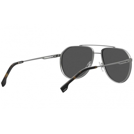 Солнцезащитные очки мужские BOSS 1326/S RUTH HVNA HUB-20434131Z60IR - фото 8