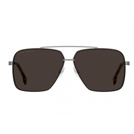 Солнцезащитные очки мужские BOSS 1325/S BRWHRNRUT HUB-2043366C56270 - фото 13