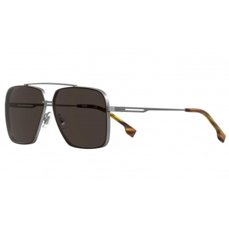 Солнцезащитные очки мужские BOSS 1325/S BRWHRNRUT HUB-2043366C56270 - фото 3