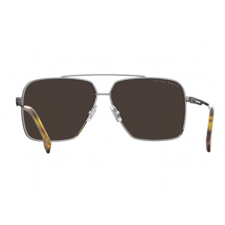 Солнцезащитные очки мужские BOSS 1325/S BRWHRNRUT HUB-2043366C56270 - фото 7
