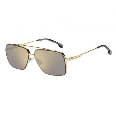 Солнцезащитные очки мужские BOSS 1325/S GOLD HUB-204336J5G62UE - фото 1