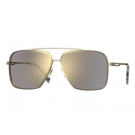 Солнцезащитные очки мужские BOSS 1325/S GOLD HUB-204336J5G62UE - фото 2