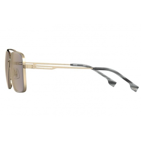 Солнцезащитные очки мужские BOSS 1325/S GOLD HUB-204336J5G62UE - фото 4