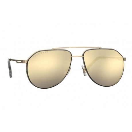 Солнцезащитные очки мужские BOSS 1326/S GOLD HUB-204341J5G60UE - фото 12
