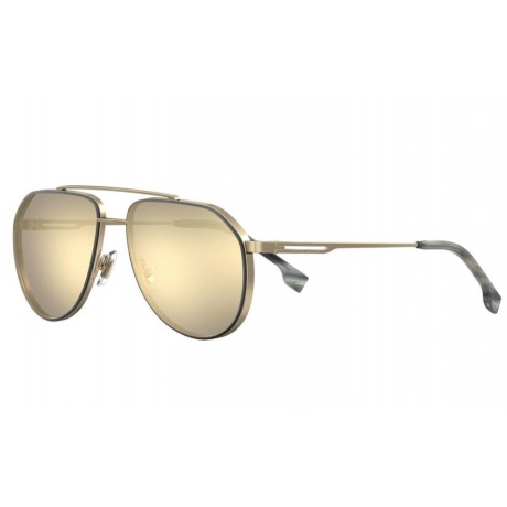 Солнцезащитные очки мужские BOSS 1326/S GOLD HUB-204341J5G60UE - фото 3