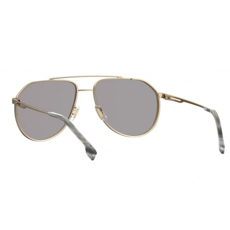 Солнцезащитные очки мужские BOSS 1326/S GOLD HUB-204341J5G60UE - фото 6