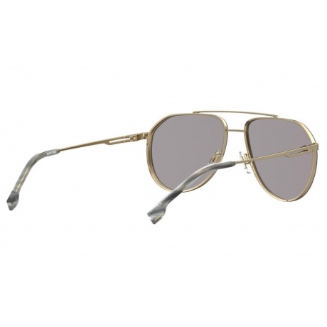 Солнцезащитные очки мужские BOSS 1326/S GOLD HUB-204341J5G60UE - фото 8