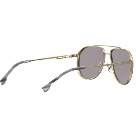 Солнцезащитные очки мужские BOSS 1326/S GOLD HUB-204341J5G60UE - фото 9