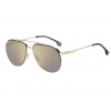 Солнцезащитные очки мужские BOSS 1326/S GOLD HUB-204341J5G60UE