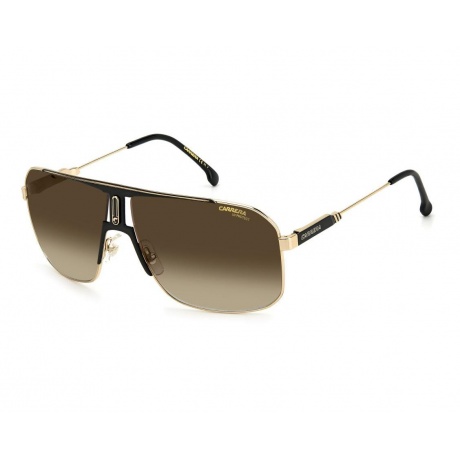 Солнцезащитные очки мужские CARRERA 1043/S BLK GOLD CAR-2043632M265HA - фото 1