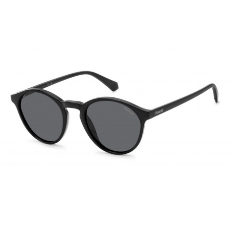 Солнцезащитные очки мужские Polaroid PLD 4153/S BLACK PLD-20638380750M9 - фото 1