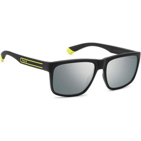 Солнцезащитные очки мужские Polaroid PLD 2149/S BLCK YLLW PLD-20645571C57EX - фото 4
