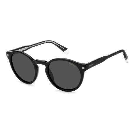 Солнцезащитные очки мужские Polaroid PLD 4150/S/X BLACK PLD-20571180750M9 - фото 1