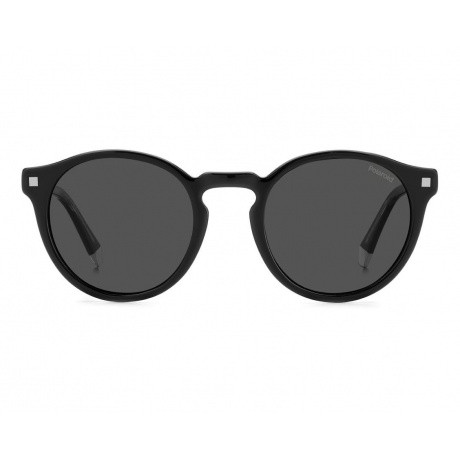 Солнцезащитные очки мужские Polaroid PLD 4150/S/X BLACK PLD-20571180750M9 - фото 2