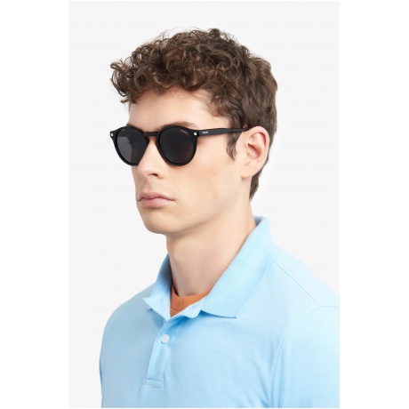 Солнцезащитные очки мужские Polaroid PLD 4150/S/X BLACK PLD-20571180750M9 - фото 5
