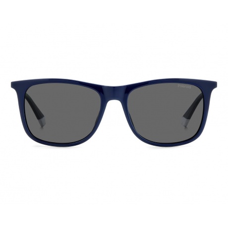 Солнцезащитные очки мужские Polaroid PLD 4145/S/X BLUE PLD-205730PJP55M9 - фото 2