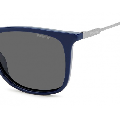 Солнцезащитные очки мужские Polaroid PLD 4145/S/X BLUE PLD-205730PJP55M9 - фото 3
